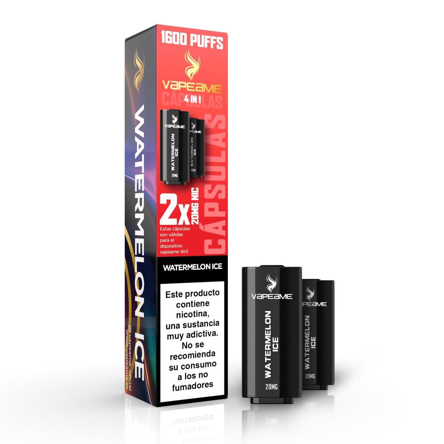 2 cápsulas Watermelon 2% Nicotina