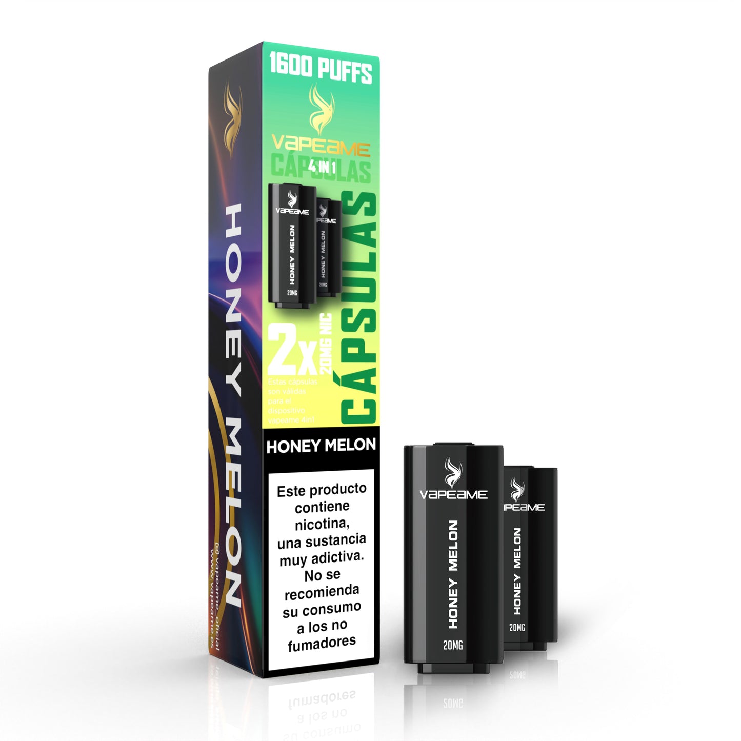 2 cápsulas Honey melon 2% Nicotina