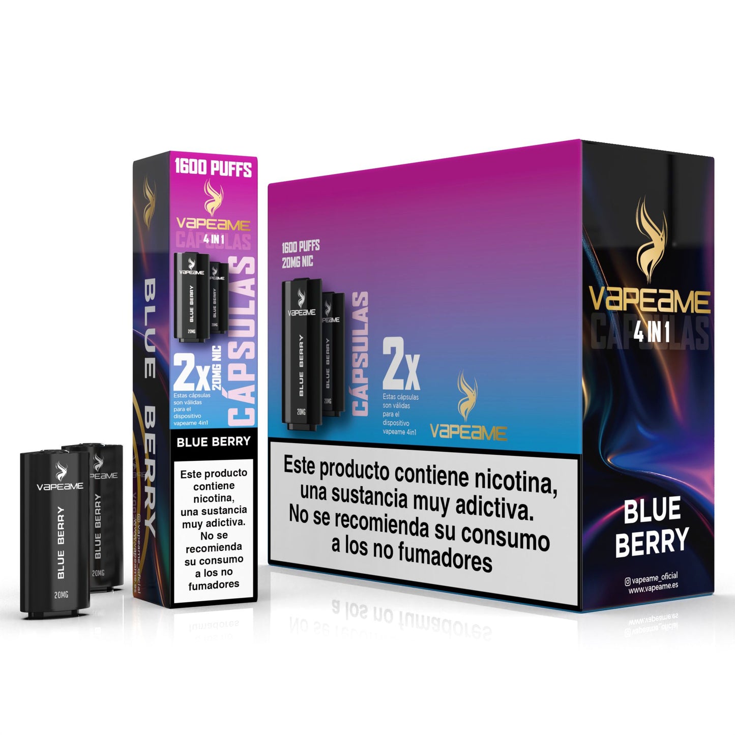 Pack 10 cajas de cápsulas Blueberry