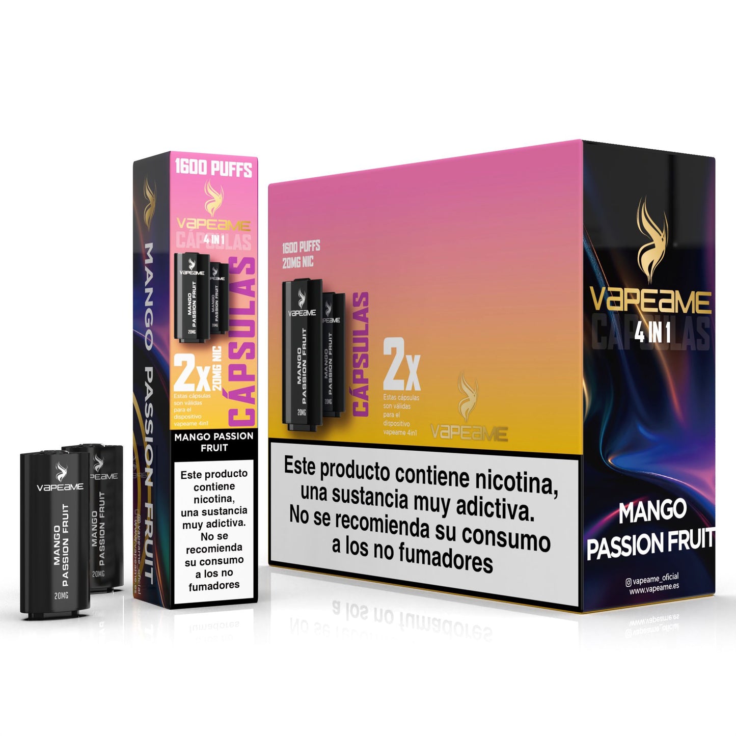 Pack 10 cajas de cápsulas Mango Passion