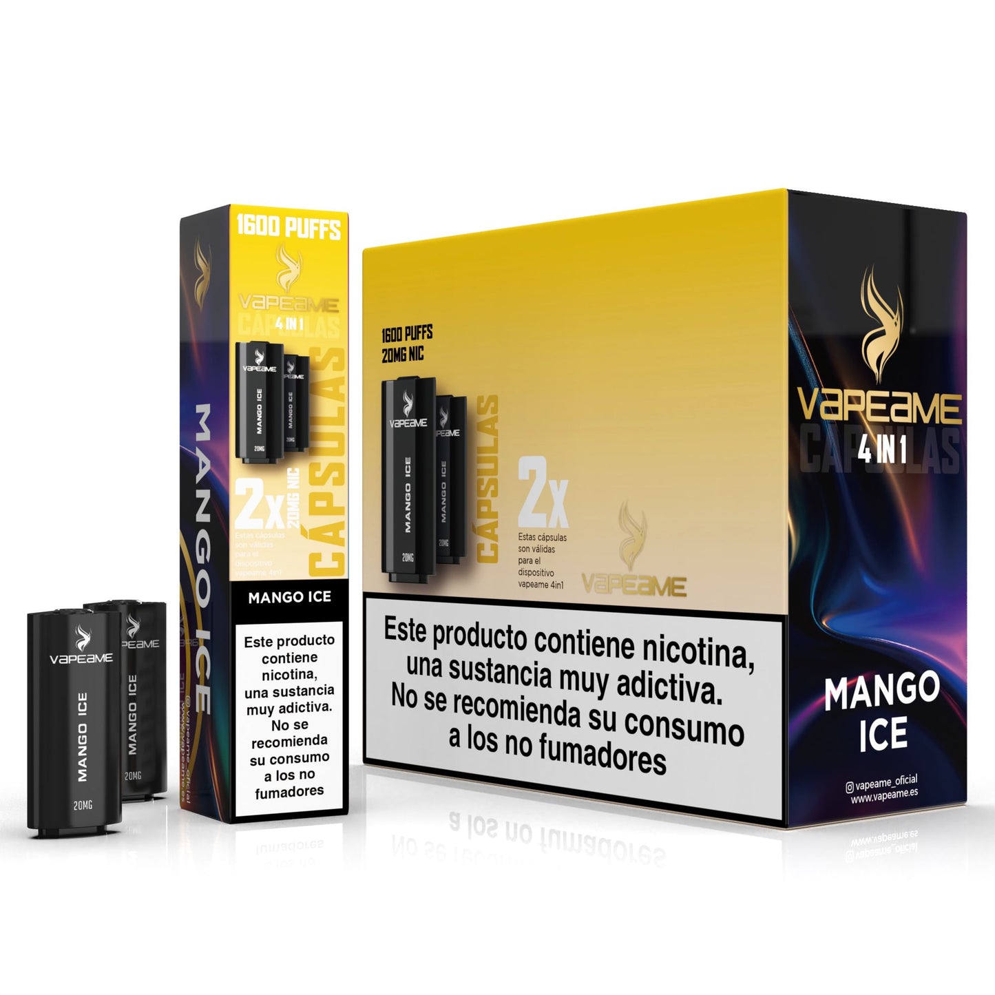 Pack 10 cajas de cápsulas Mango