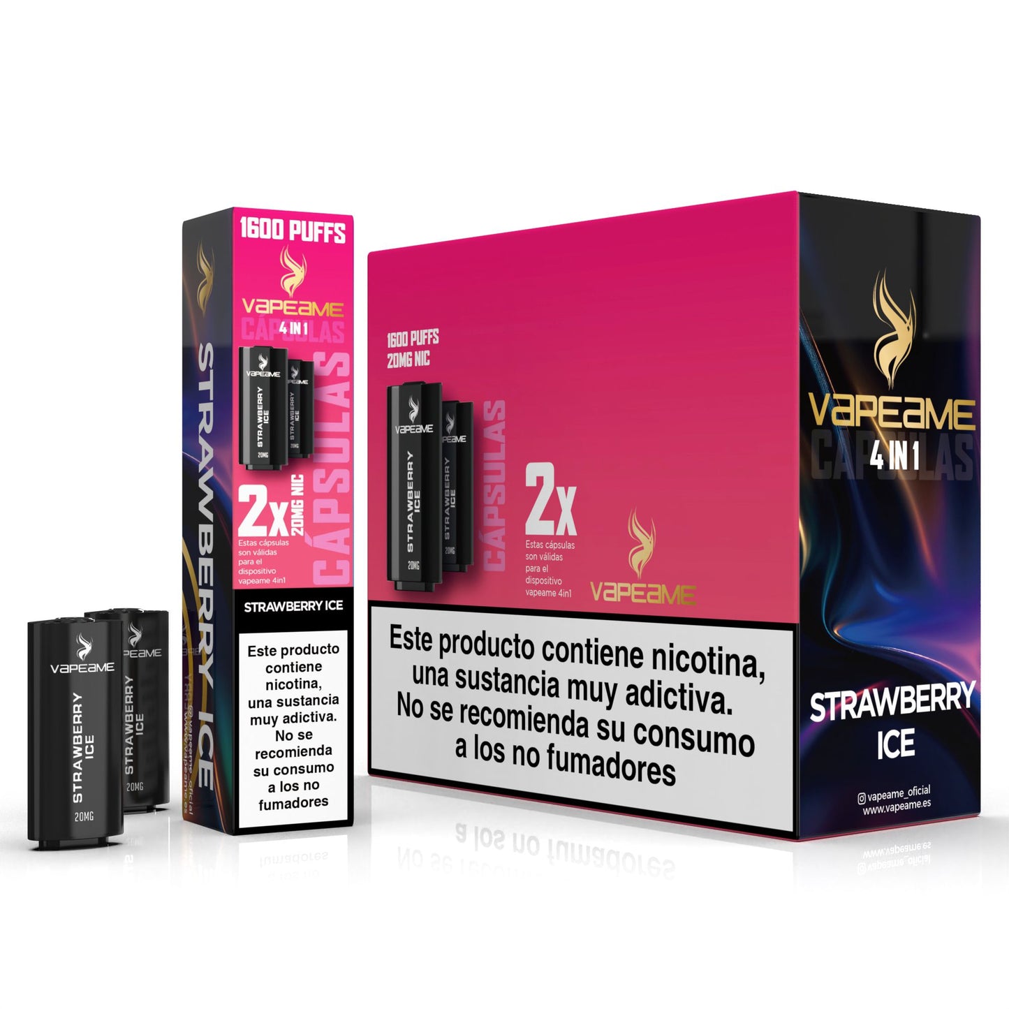 Pack 10 cajas de cápsulas Strawberry