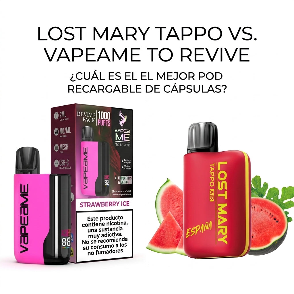 Lost mary tappo vs Vapeame to revive