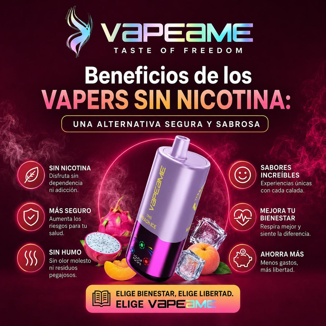 Beneficios de los vapers sin nicotina: Una alternativa segura y sabrosa
