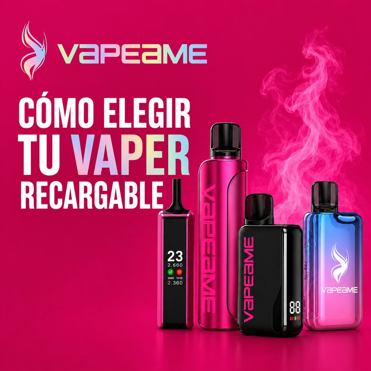 Cómo Elegir tu Primer Vaper Recargable: Todo lo que necesitas saber (2026)