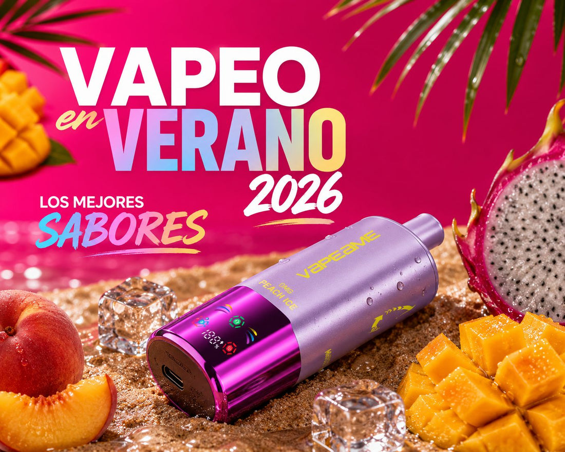 Vapeo en verano 2026: Los mejores sabores refrescantes y consejos para el calor