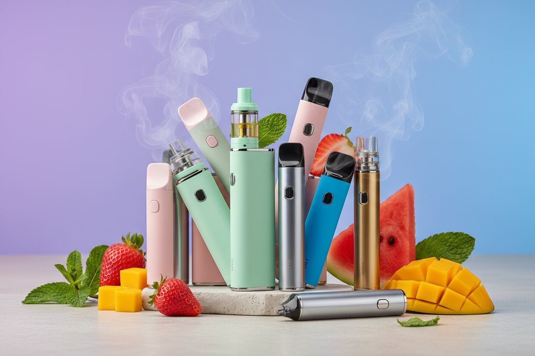 Vapers desechables ICON, Reflection y Little Glass con sabores frutales 2026