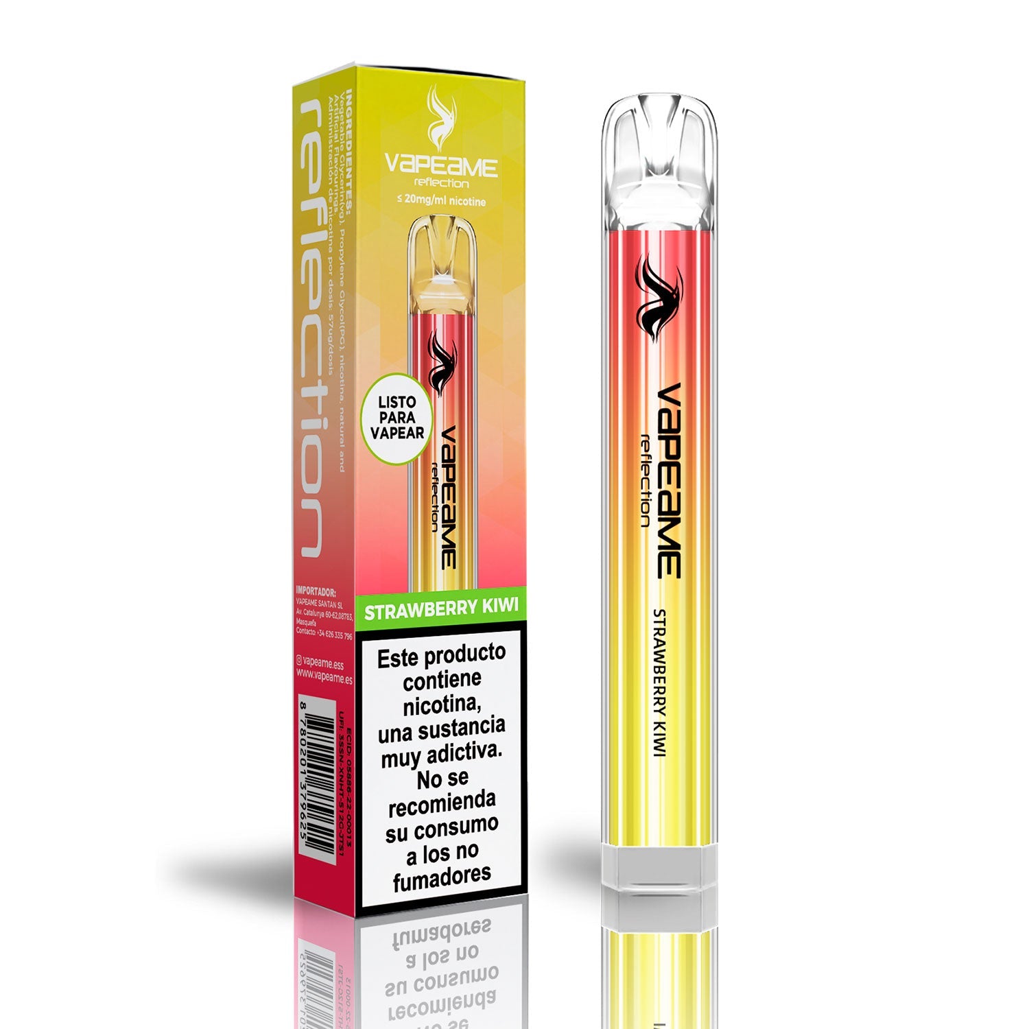 Reflection - Vapers desechables 800 caladas