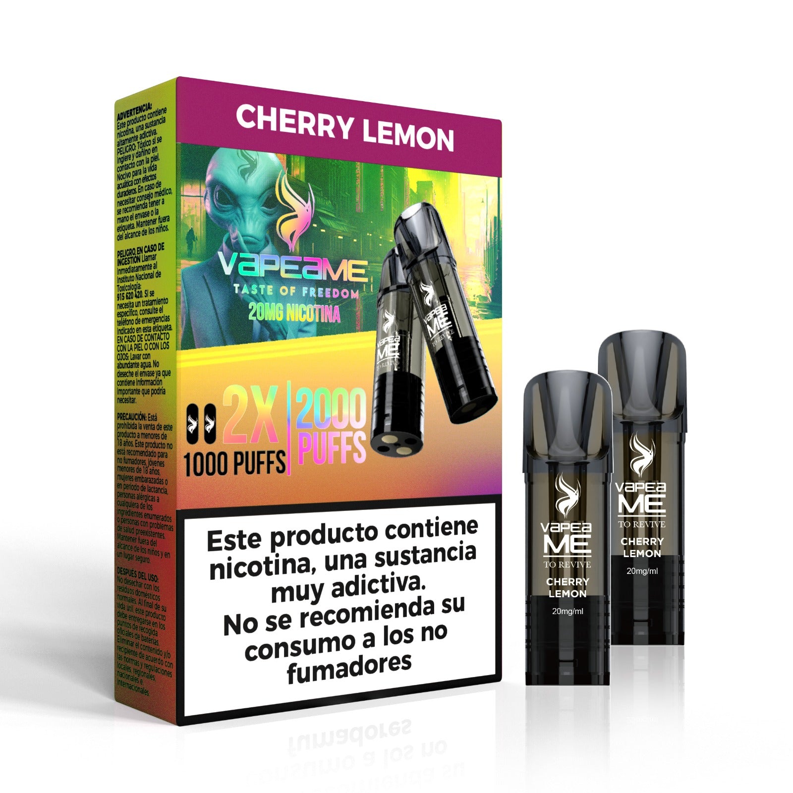 To Revive Cherry Lemon – Pack 2 cápsulas 2% nicotina