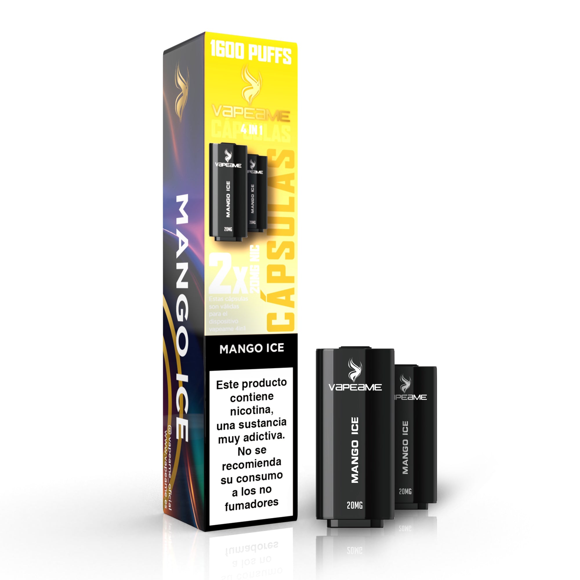 Otras cápsulas Mango – Pack 2 cápsulas 2% nicotina