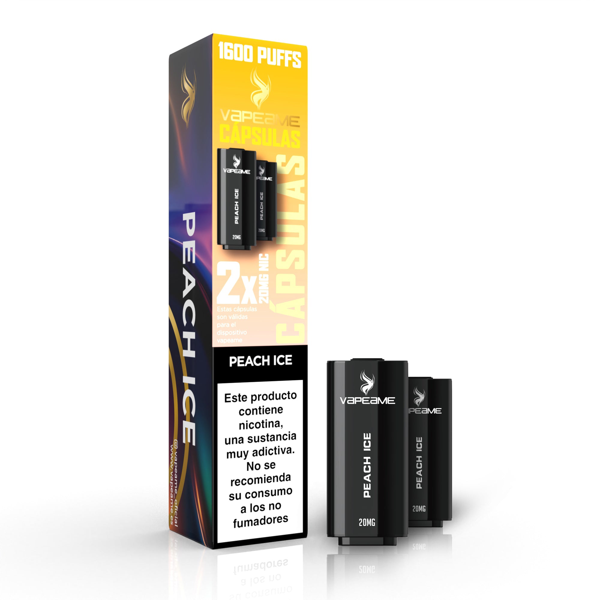 Otras cápsulas Peach – Pack 2 cápsulas 2% nicotina