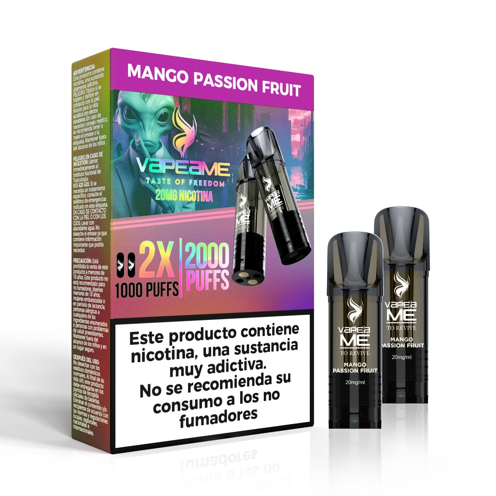 To Revive Mango Passion Fruit – Pack 2 cápsulas 2% nicotina