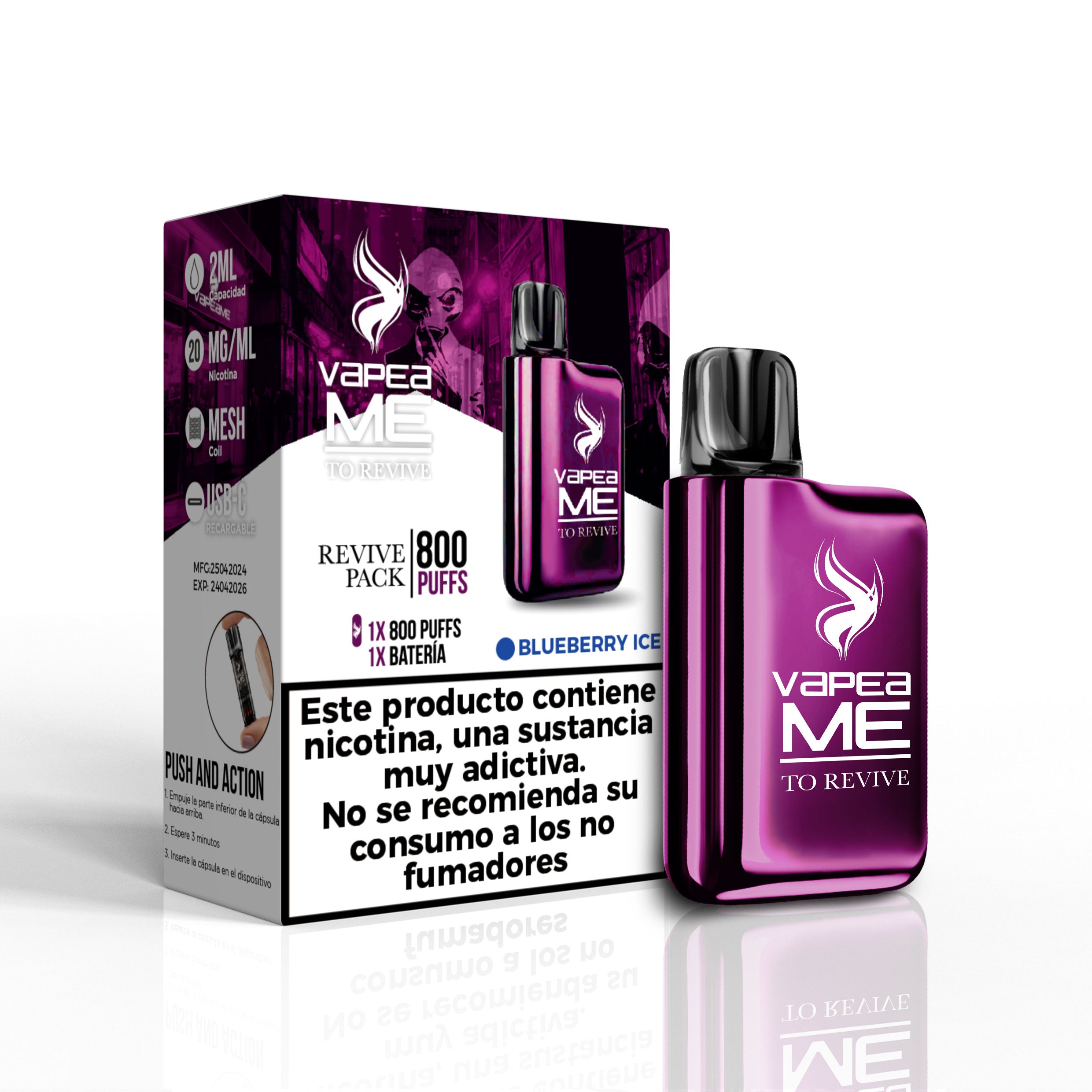 To Revive Blueberry Ice – Dispositivo recargable 2% nicotina