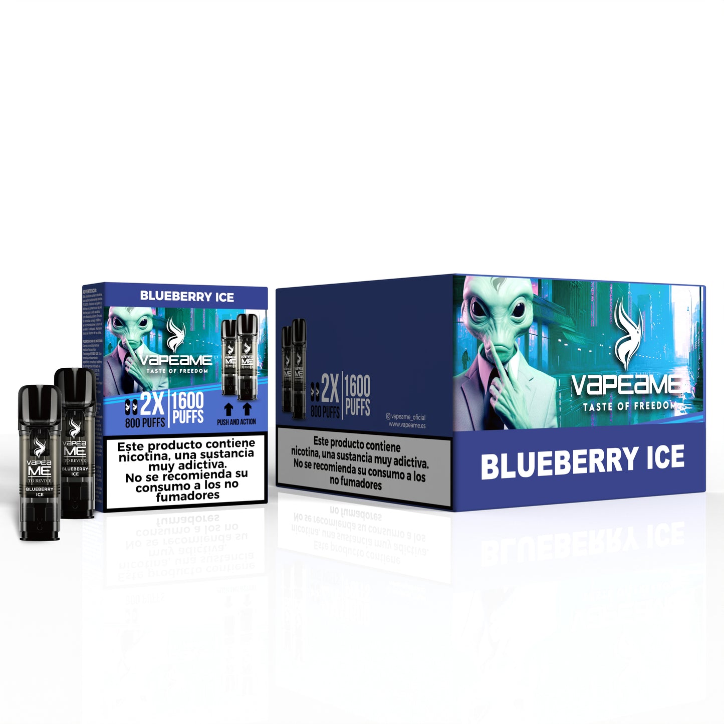 Pack 10 cajas de cápsulas Blueberry