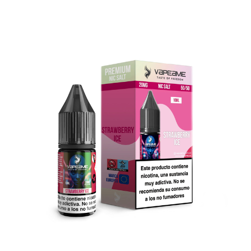 E‑Liquid Nic Salt Strawberry Ice – Líquido 2% nicotina para vapeo