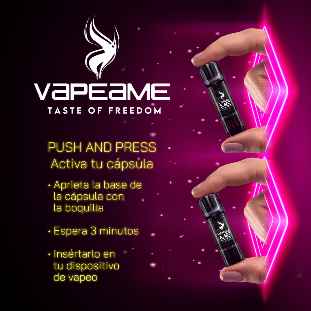 Dragon Fruit vaper recargable + 1 cápsula To Revive