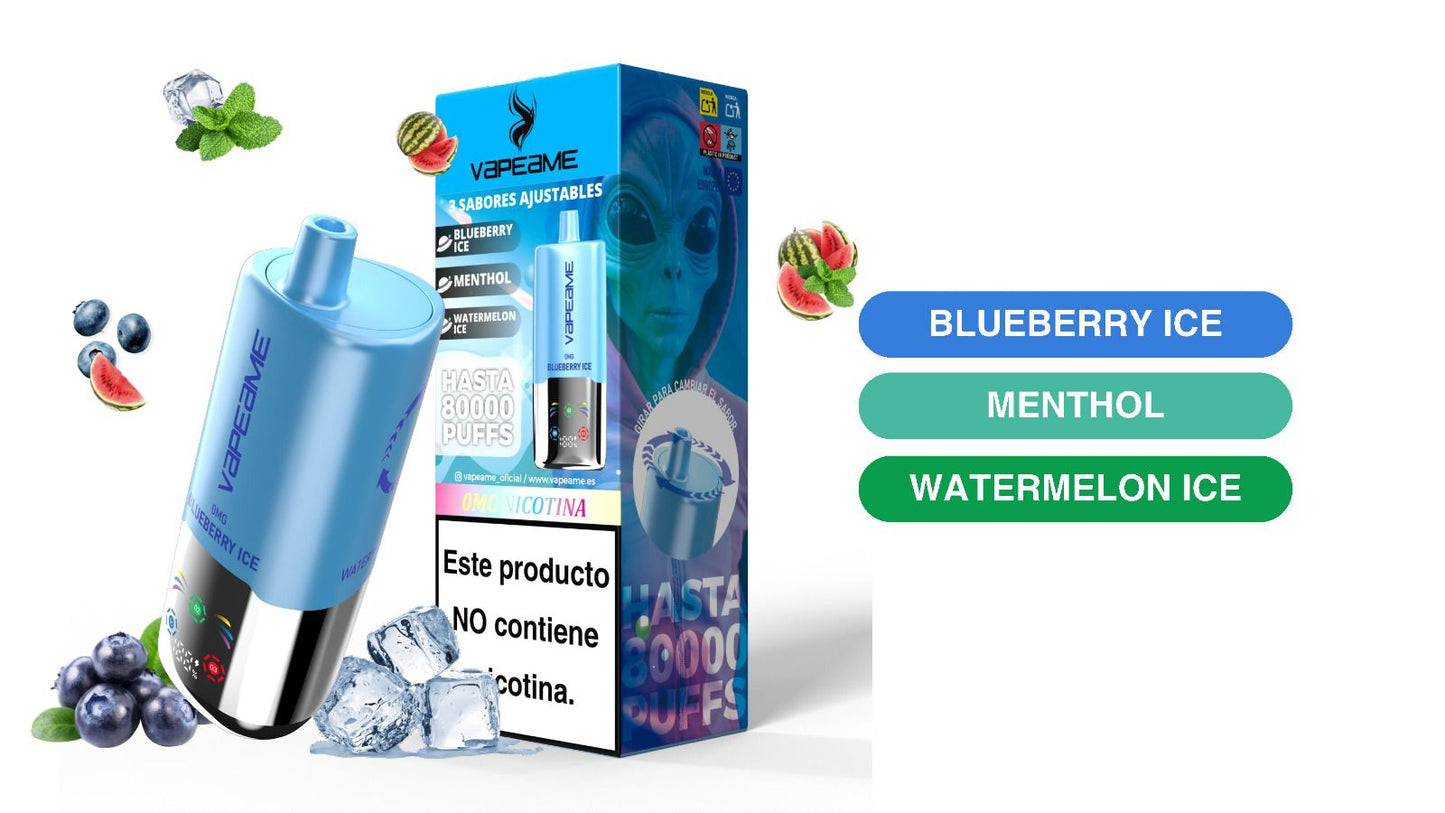 Big Me Blue Burst - Sin Nicotina