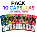 Compra ahora tus cápsulas favoritas en una oferta de 10 a escoger para tu vaper recargable