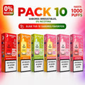 Compra ahora y ahorra con el pack de 10 vapers desechables sin nicotina