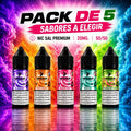 Compra ahora el pack de 5 sales de nicotina premium a escoger en vapeame