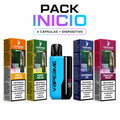 Oferta vaper recargable con 4 cápsulas - Pack de iniciación