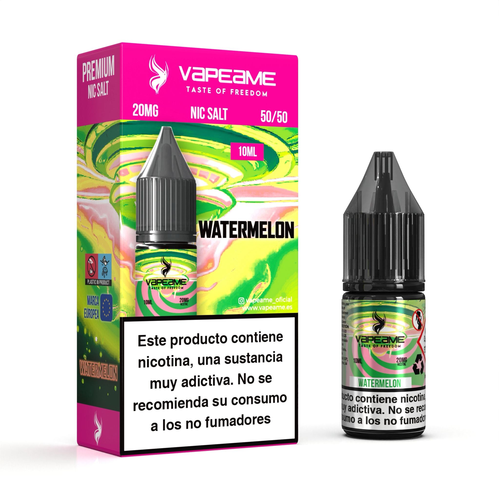 Compra ahora sal de nicotina Watermelon - Líquido 2% nicotina en nuestra tienda online de vapers Vapeame