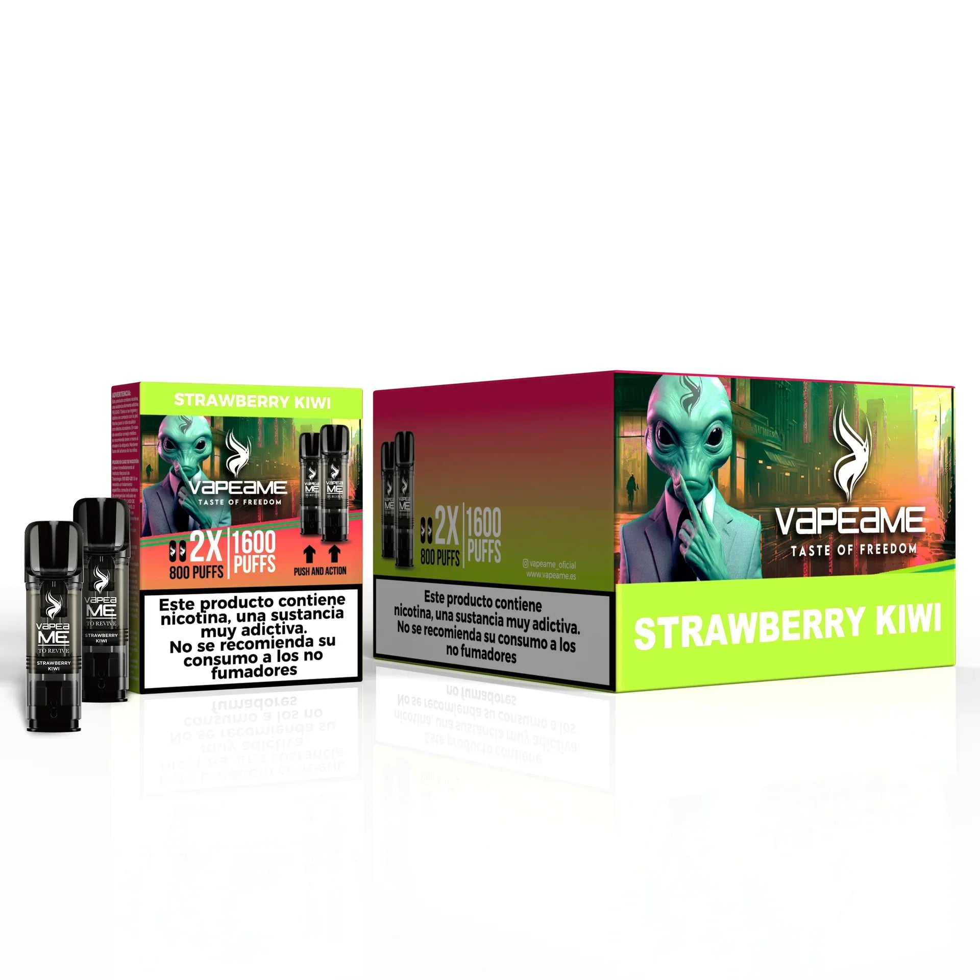 Caja To Revive Strawberry Kiwi – 10 productos x 2 cápsulas 2% nicotina