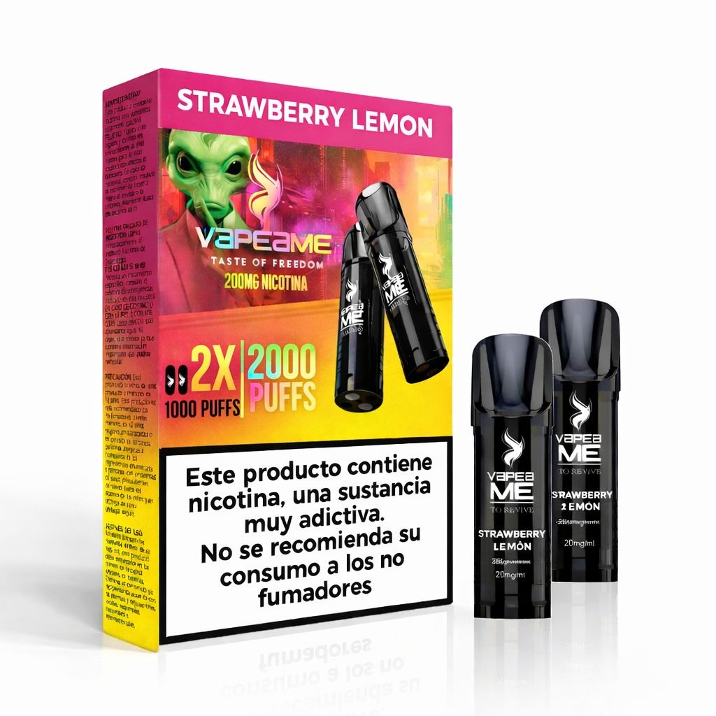 Cápsulas to Revive Strawberry Lemon con 2% nicotina
