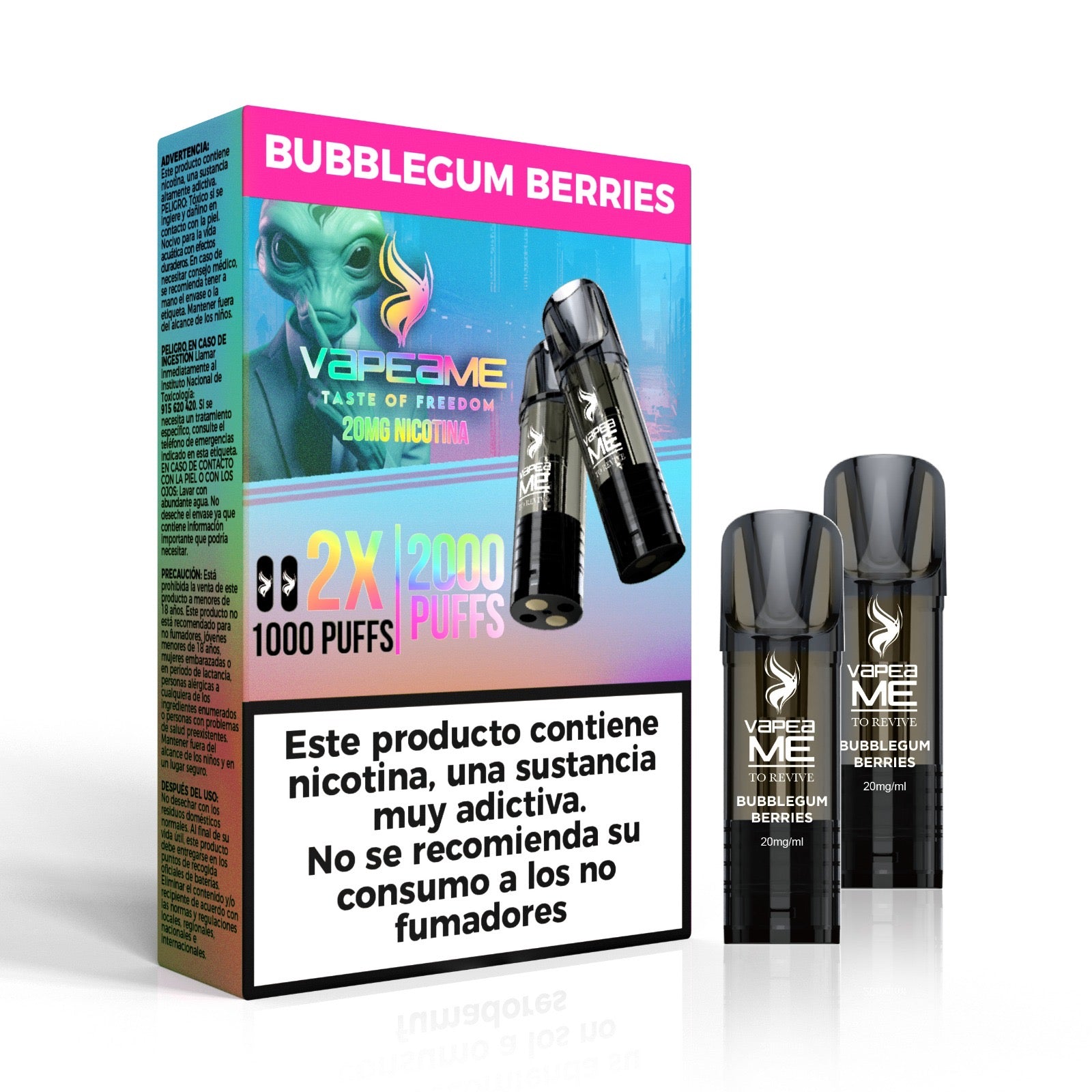 Compra To Revive Bubblegum Berries Pack 2 cápsulas en nuestra tienda vapers online Vapeame