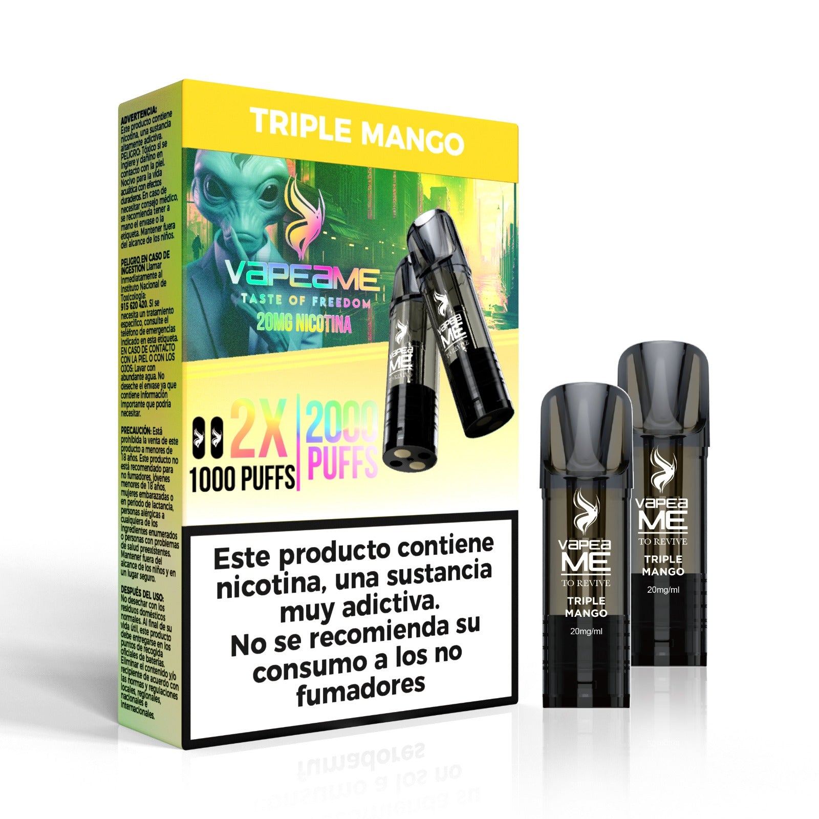 Compra To Revive Triple Mango Pack 2 cápsulas en nuestra tienda vapers online Vapeame