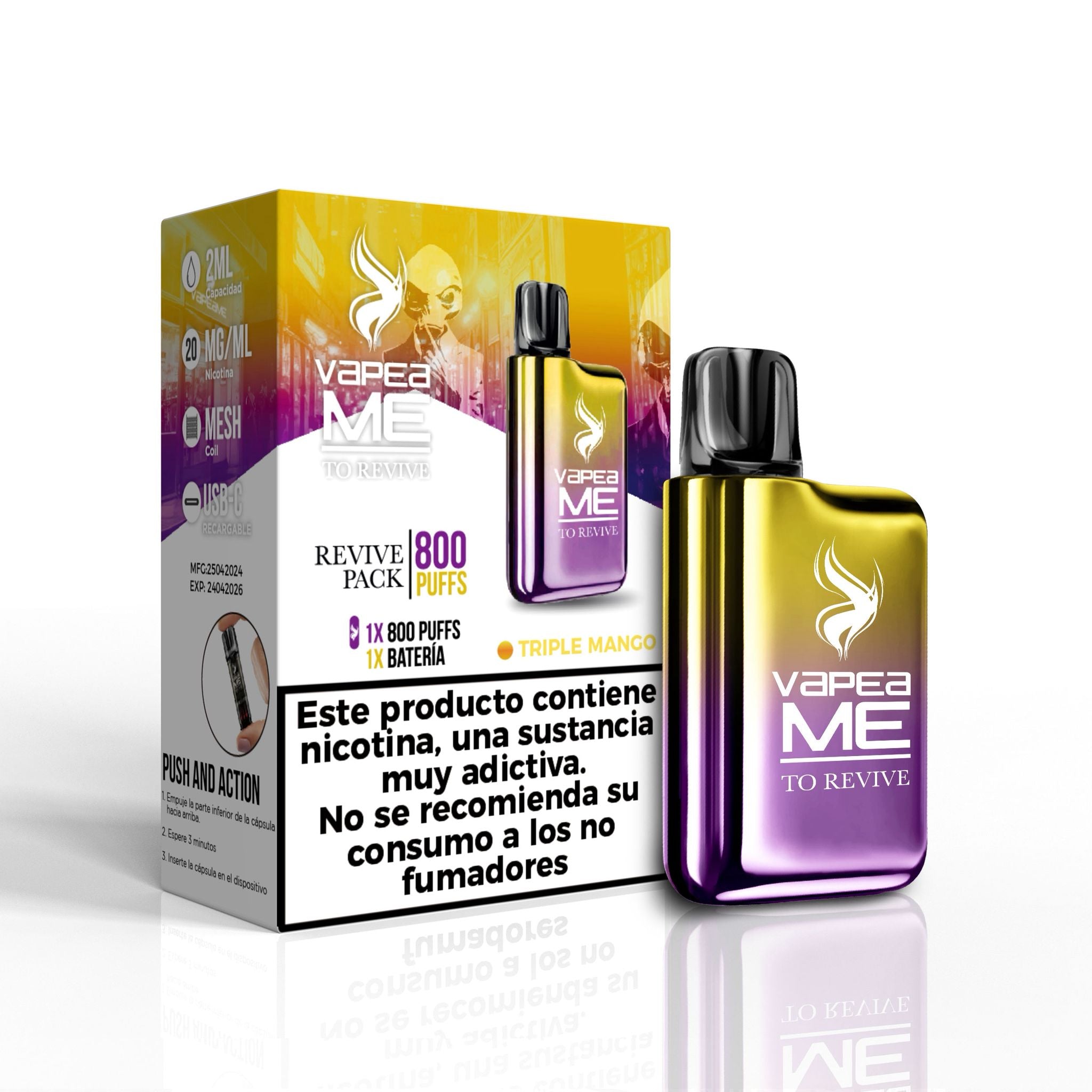 DIspostivo To Revive Triple Mango con nicotina